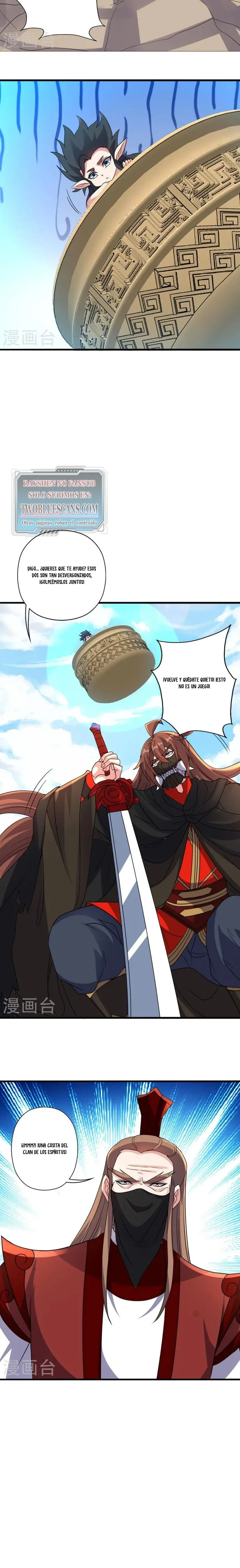 El Emperador Marcial Contra los Cielos Capitulo 378 página 9