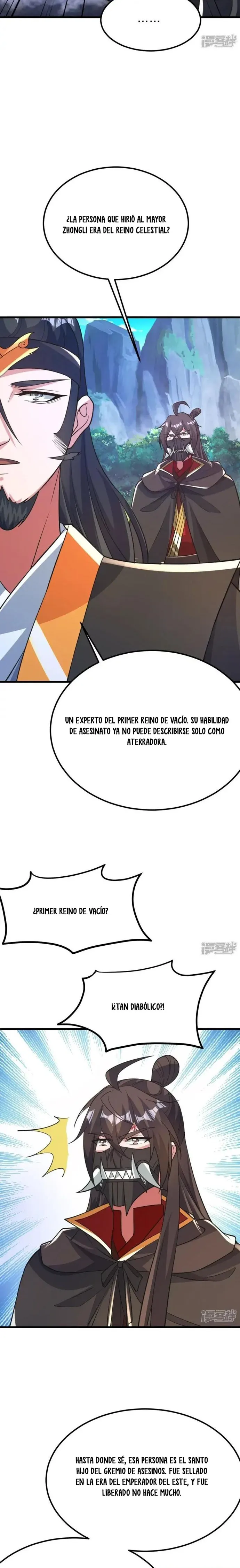El Emperador Marcial Contra los Cielos Capitulo 388 página 8
