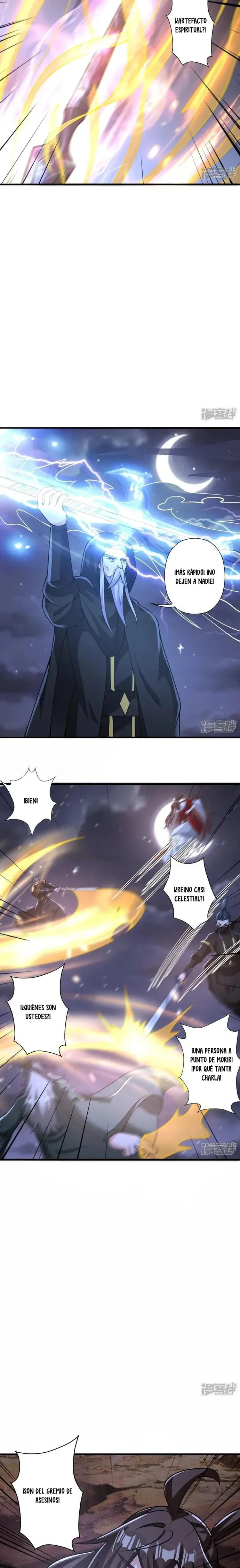 El Emperador Marcial Contra los Cielos Capitulo 389 página 8