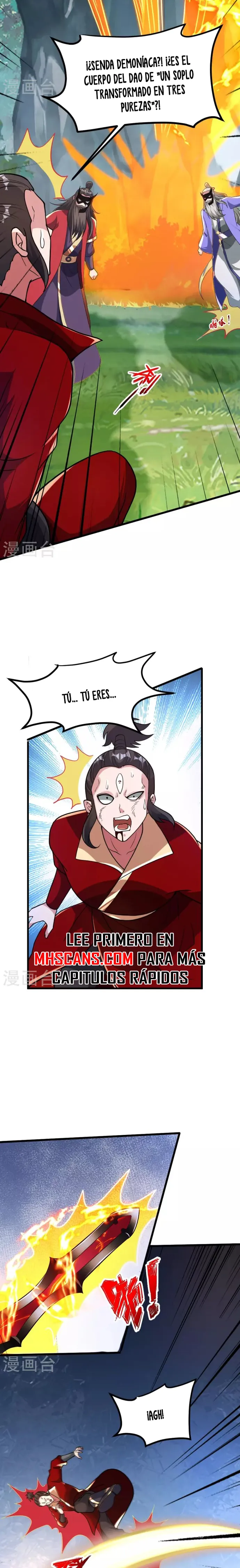 El Emperador Marcial Contra los Cielos Capitulo 395 página 9