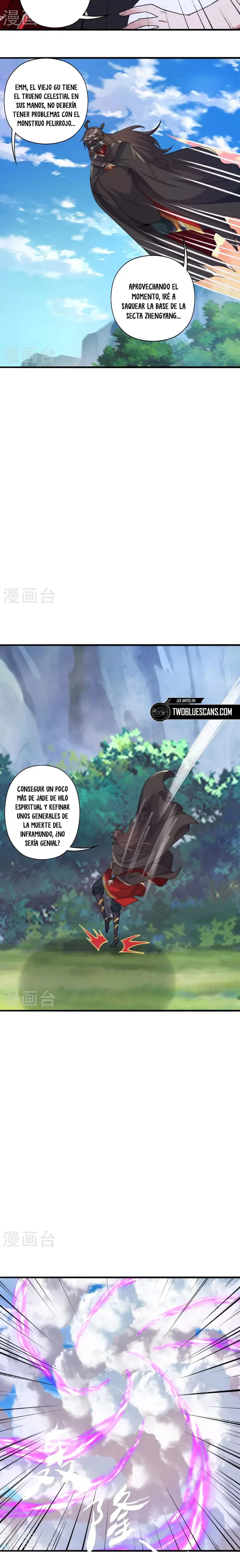 El Emperador Marcial Contra los Cielos Capitulo 396 página 5