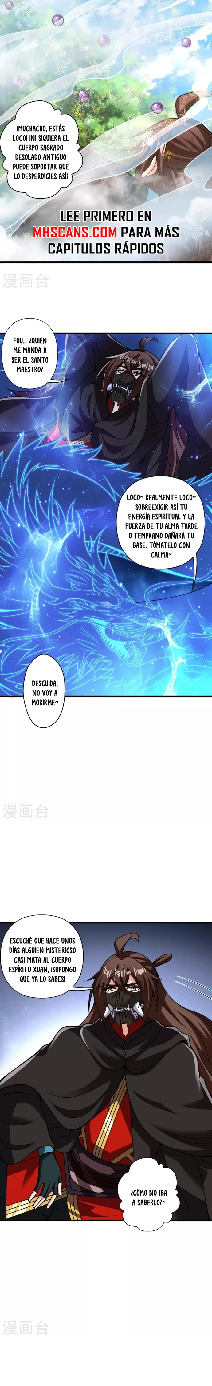 El Emperador Marcial Contra los Cielos Capitulo 398 página 3