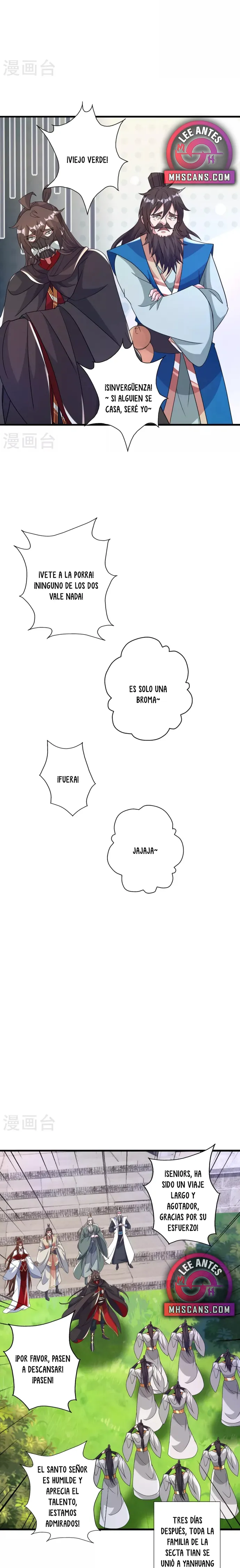 El Emperador Marcial Contra los Cielos Capitulo 399 página 12