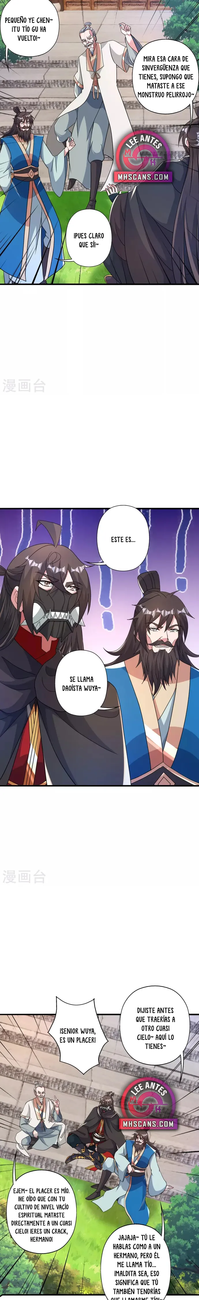 El Emperador Marcial Contra los Cielos Capitulo 399 página 4