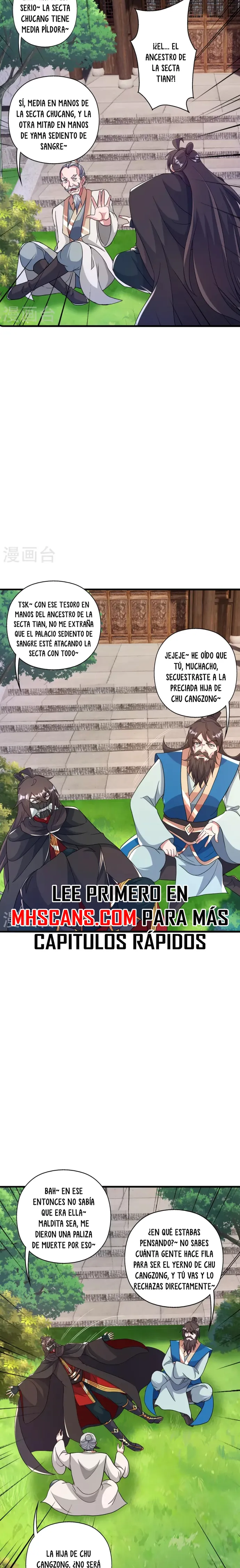El Emperador Marcial Contra los Cielos Capitulo 399 página 9