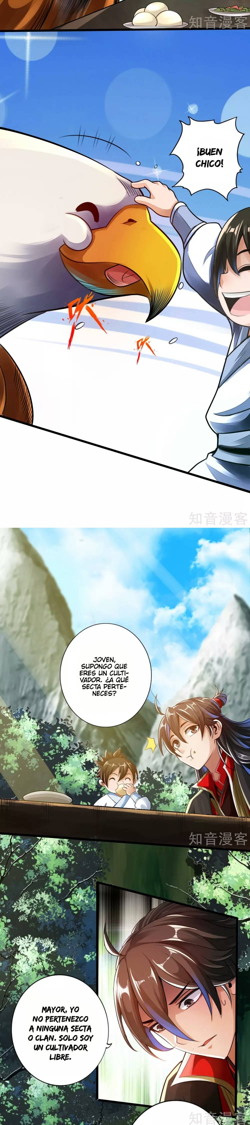 El Emperador Marcial Contra los Cielos Capitulo 4 página 5