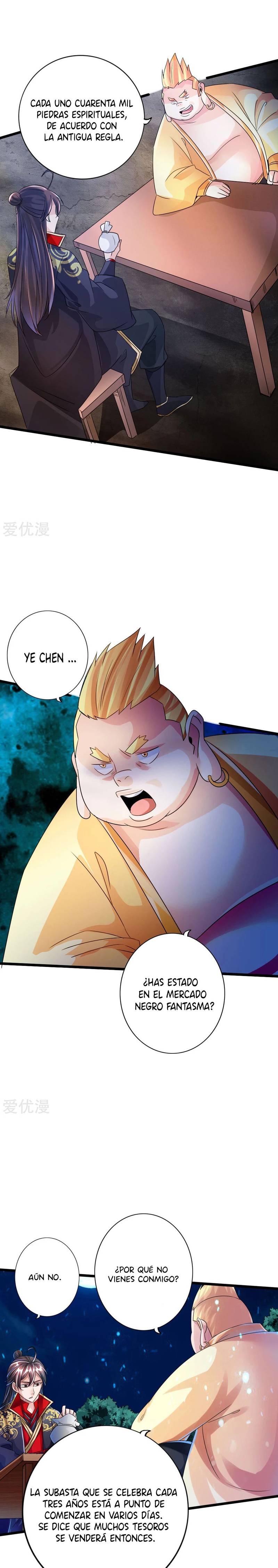 El Emperador Marcial Contra los Cielos Capitulo 40 página 12