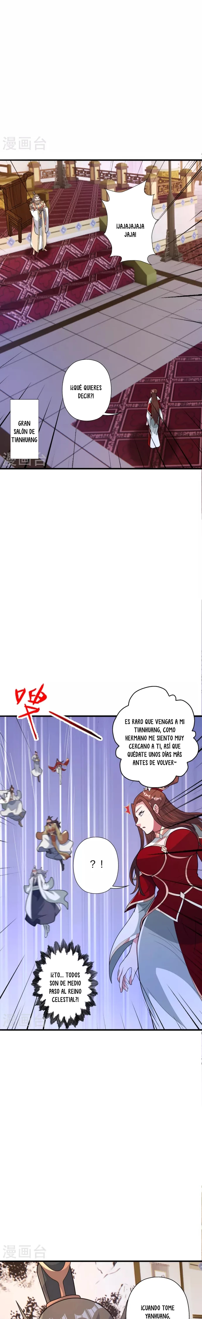 El Emperador Marcial Contra los Cielos Capitulo 401 página 13