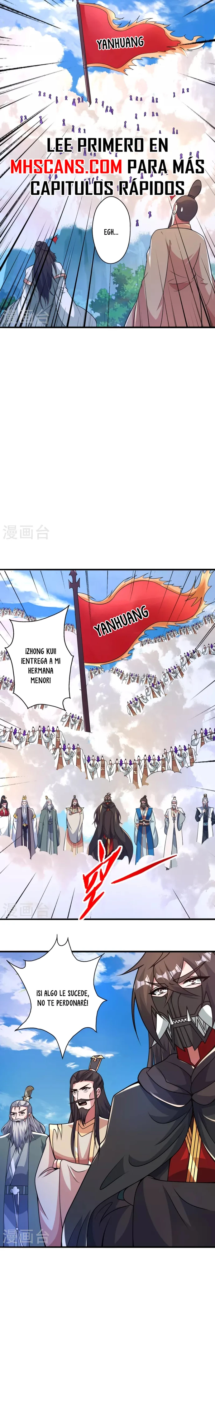 El Emperador Marcial Contra los Cielos Capitulo 402 página 10