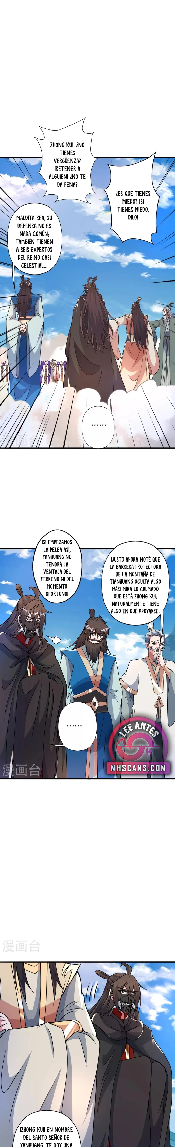 El Emperador Marcial Contra los Cielos Capitulo 402 página 12