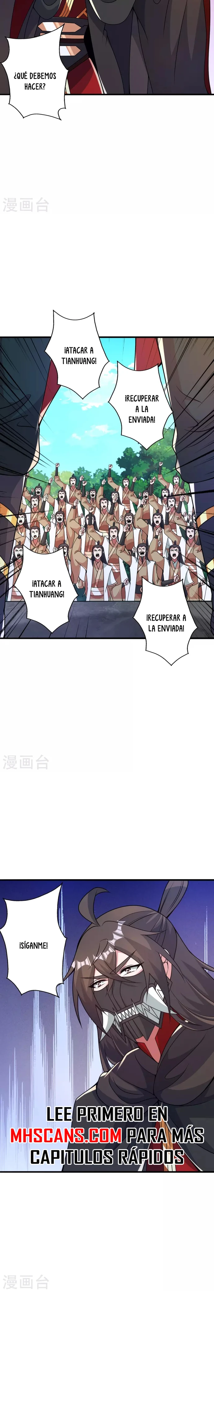 El Emperador Marcial Contra los Cielos Capitulo 402 página 2
