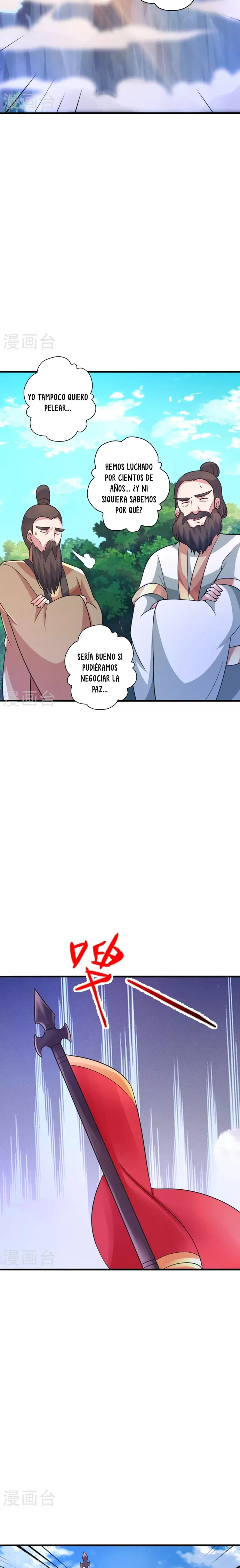 El Emperador Marcial Contra los Cielos Capitulo 402 página 9