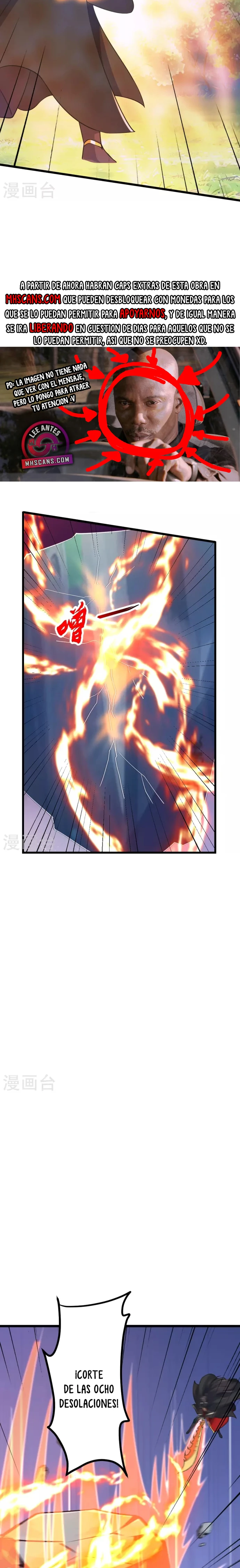 El Emperador Marcial Contra los Cielos Capitulo 403 página 8