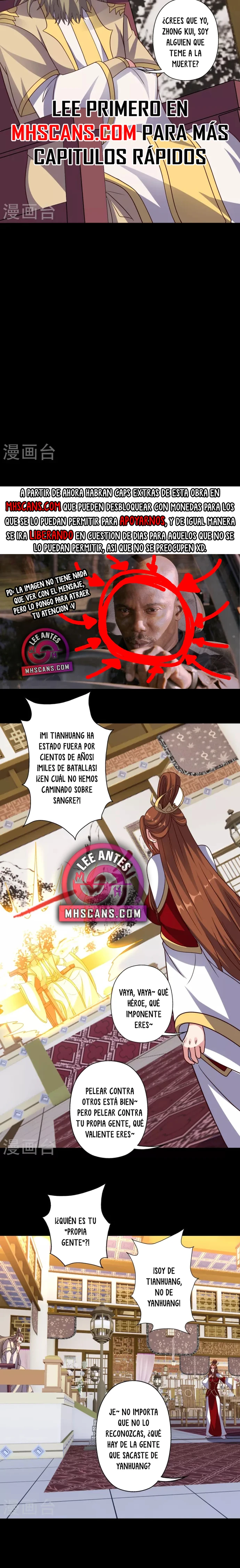 El Emperador Marcial Contra los Cielos Capitulo 404 página 8
