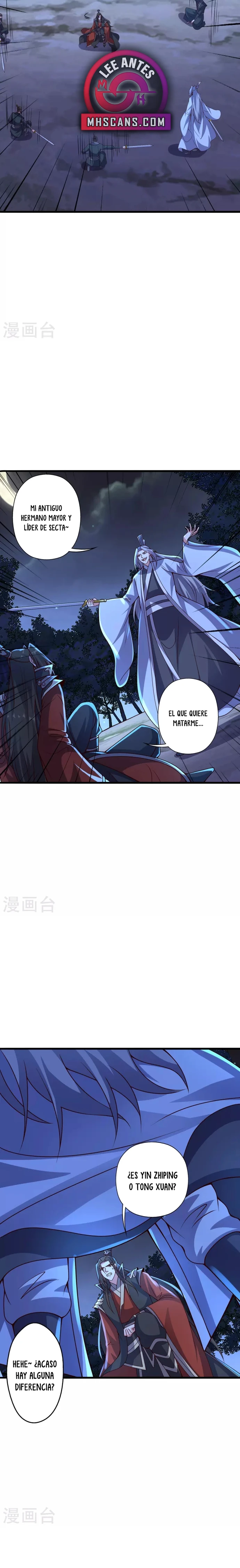 El Emperador Marcial Contra los Cielos Capitulo 405 página 4
