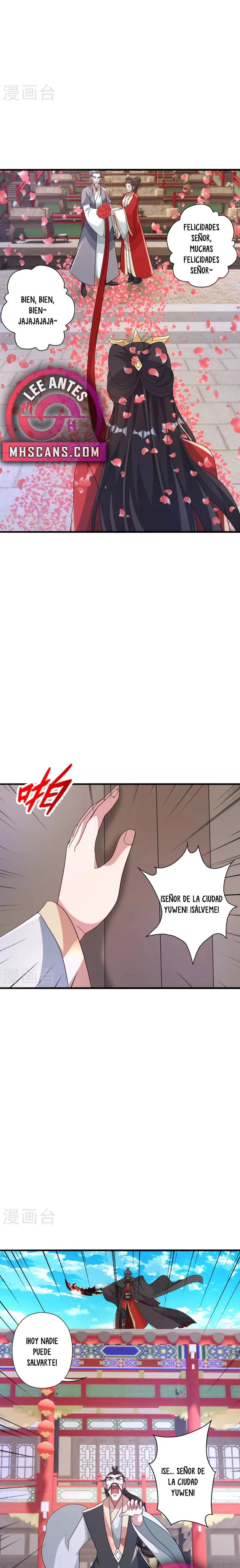 El Emperador Marcial Contra los Cielos Capitulo 406 página 23