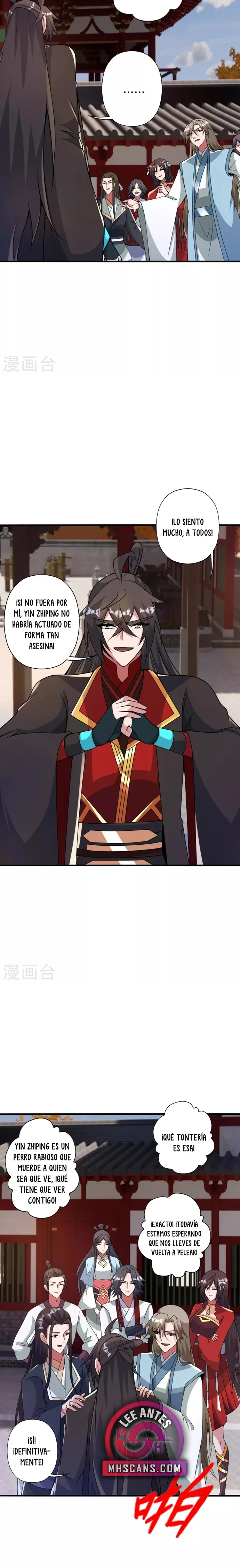 El Emperador Marcial Contra los Cielos Capitulo 408 página 11