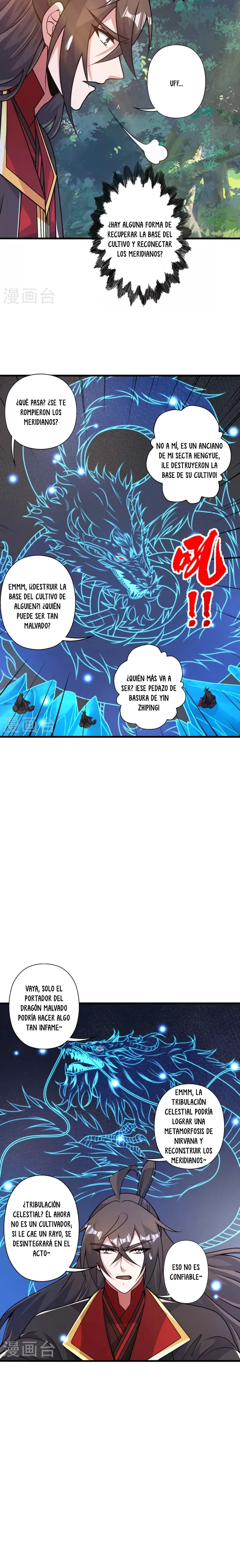 El Emperador Marcial Contra los Cielos Capitulo 409 página 3