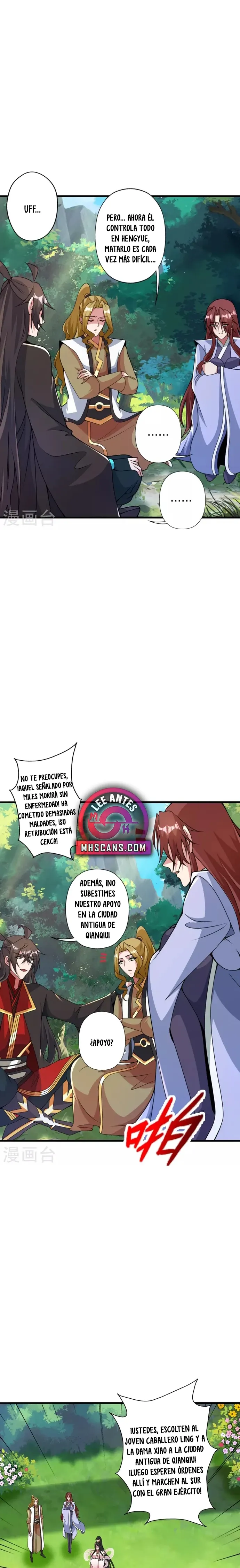 El Emperador Marcial Contra los Cielos Capitulo 412 página 15