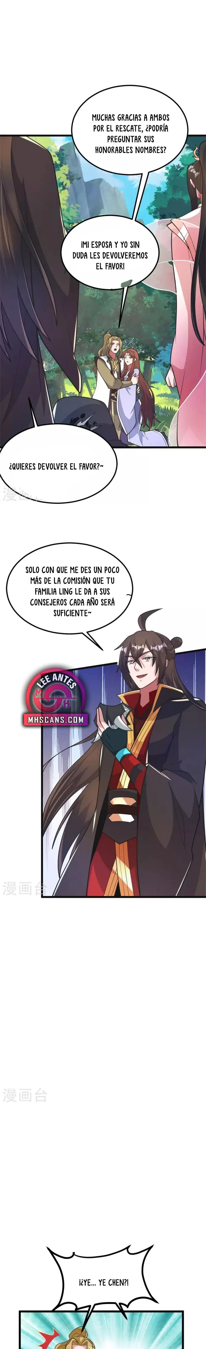 El Emperador Marcial Contra los Cielos Capitulo 412 página 5