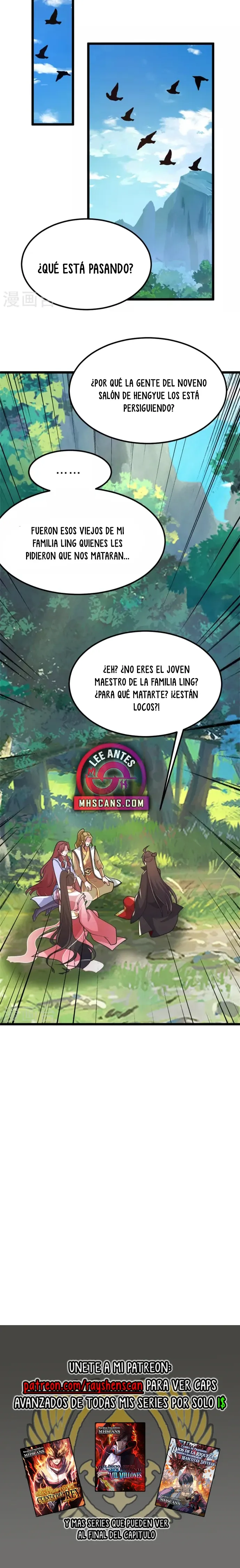 El Emperador Marcial Contra los Cielos Capitulo 412 página 9