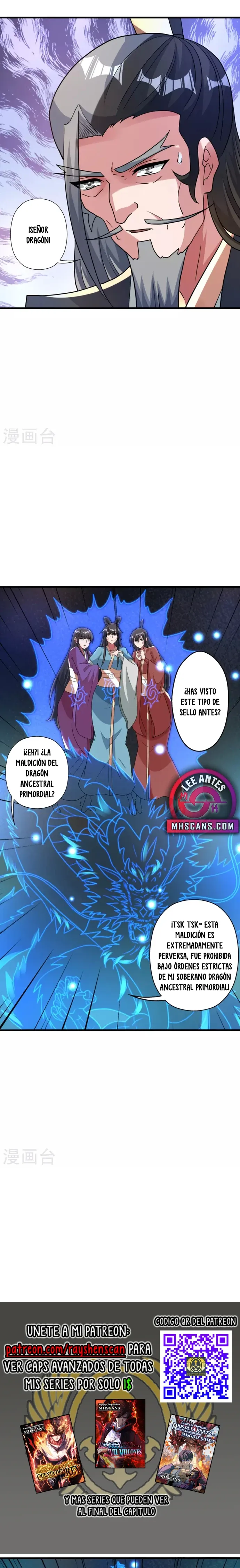 El Emperador Marcial Contra los Cielos Capitulo 414 página 9