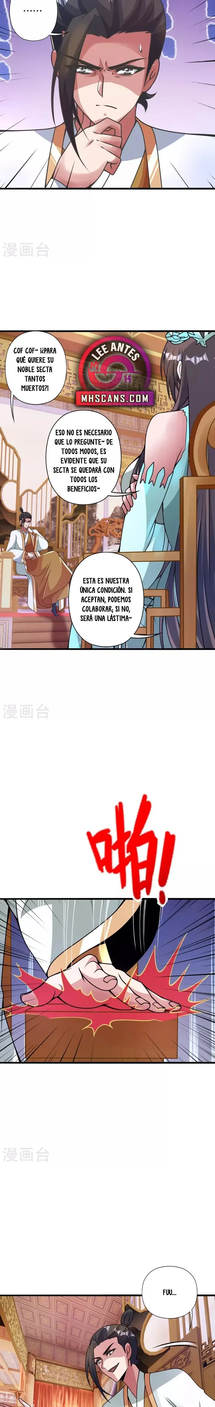 El Emperador Marcial Contra los Cielos Capitulo 415 página 3