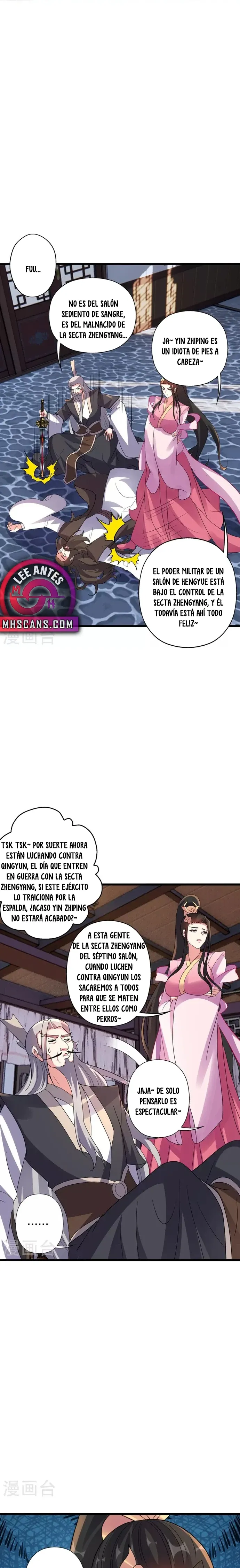 El Emperador Marcial Contra los Cielos Capitulo 416 página 11