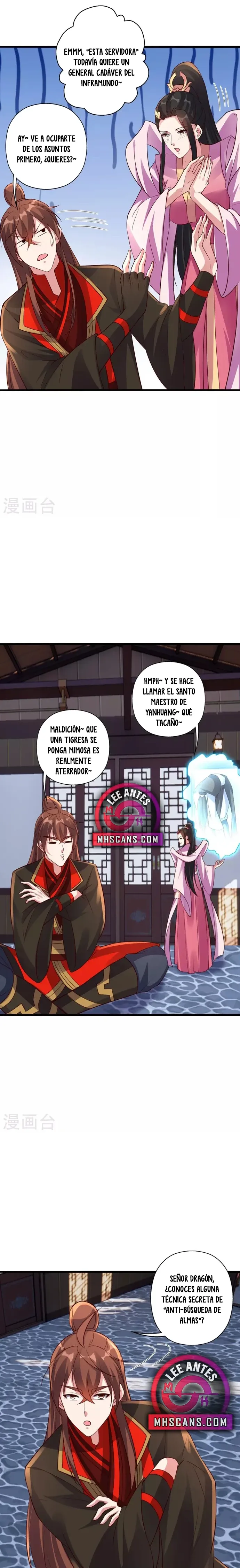 El Emperador Marcial Contra los Cielos Capitulo 416 página 14