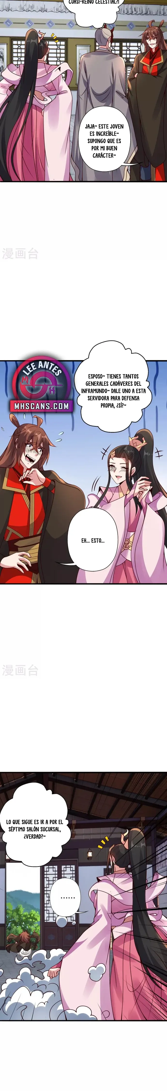 El Emperador Marcial Contra los Cielos Capitulo 416 página 3