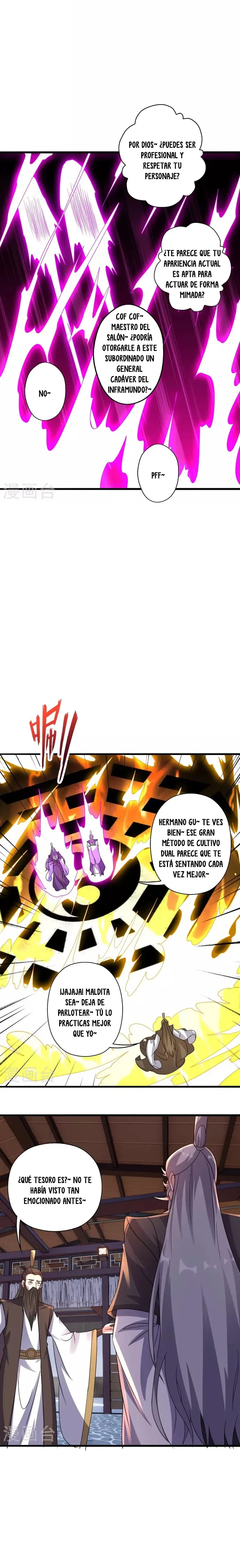 El Emperador Marcial Contra los Cielos Capitulo 416 página 6