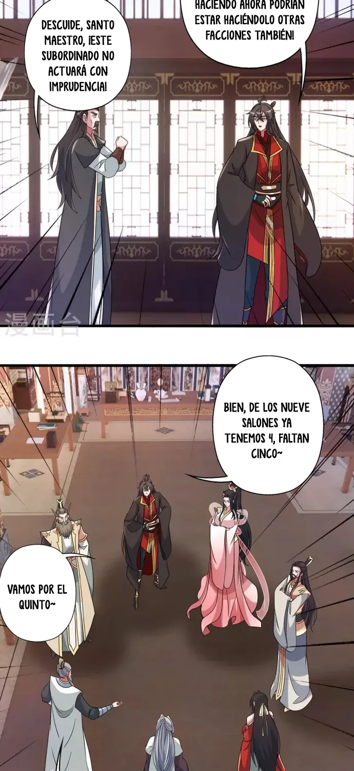 El Emperador Marcial Contra los Cielos Capitulo 417 página 56
