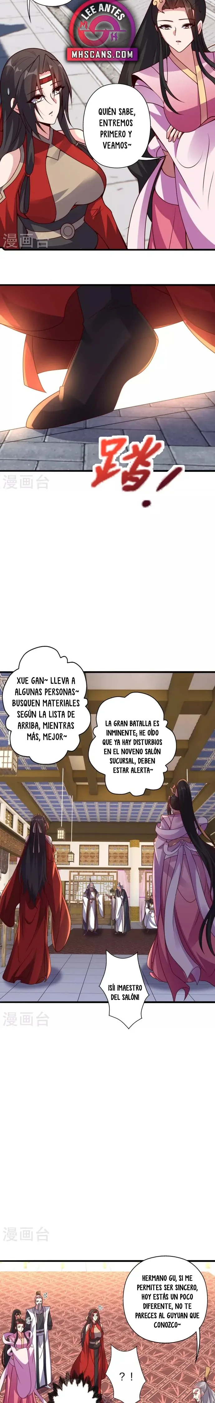 El Emperador Marcial Contra los Cielos Capitulo 418 página 19