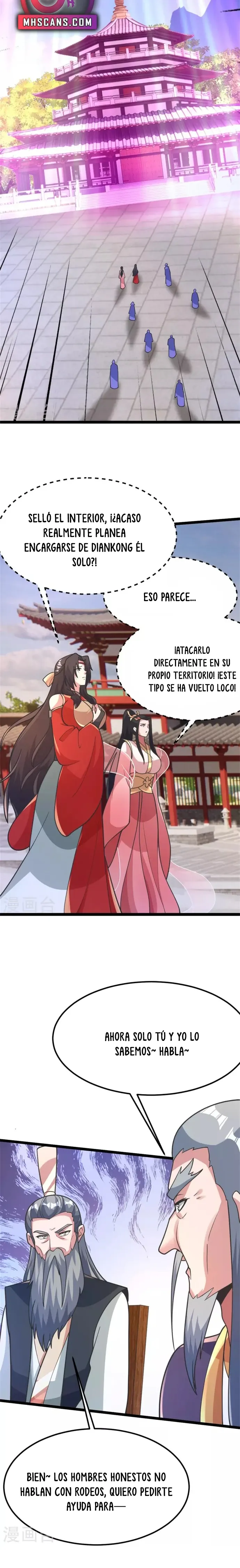 El Emperador Marcial Contra los Cielos Capitulo 418 página 6