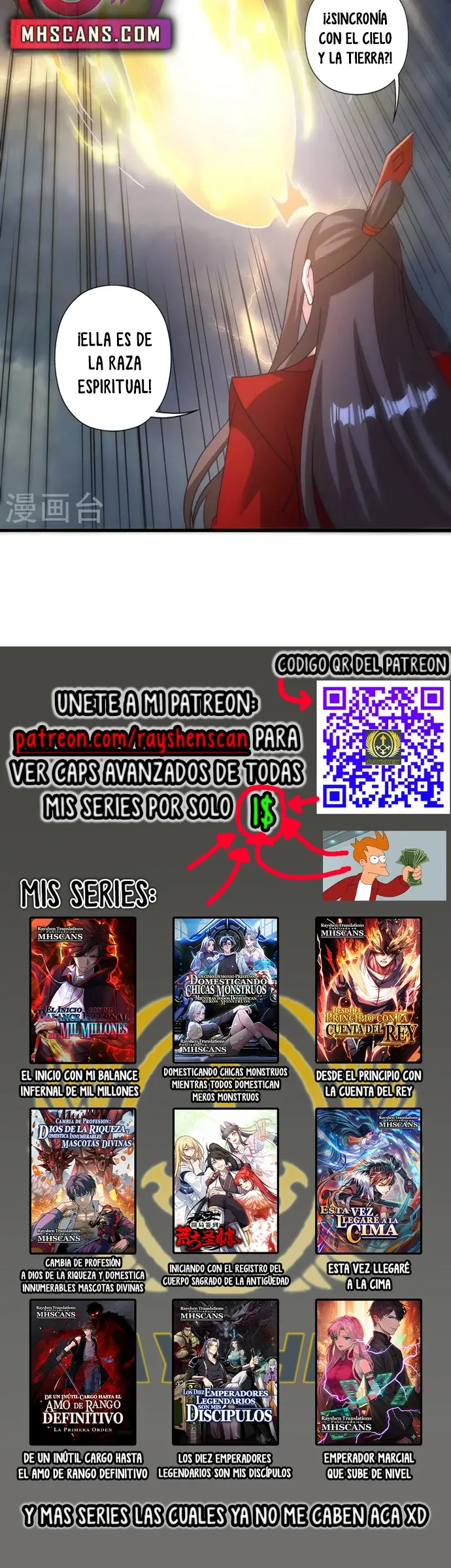 El Emperador Marcial Contra los Cielos Capitulo 419 página 26