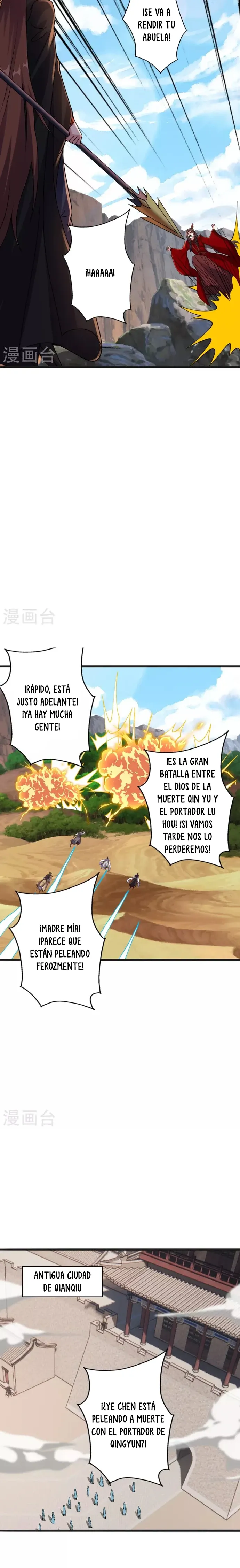 El Emperador Marcial Contra los Cielos Capitulo 420 página 11