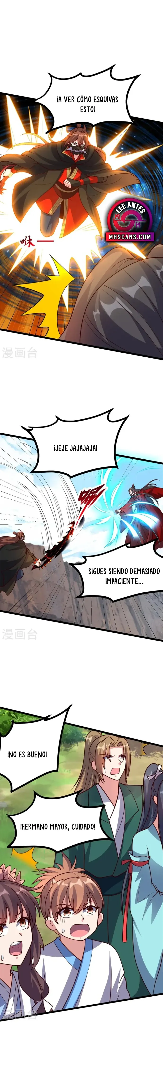 El Emperador Marcial Contra los Cielos Capitulo 421 página 11