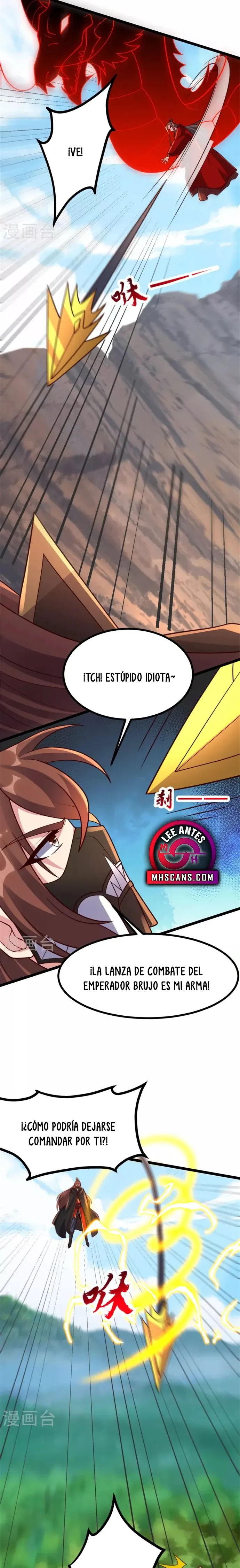 El Emperador Marcial Contra los Cielos Capitulo 421 página 2