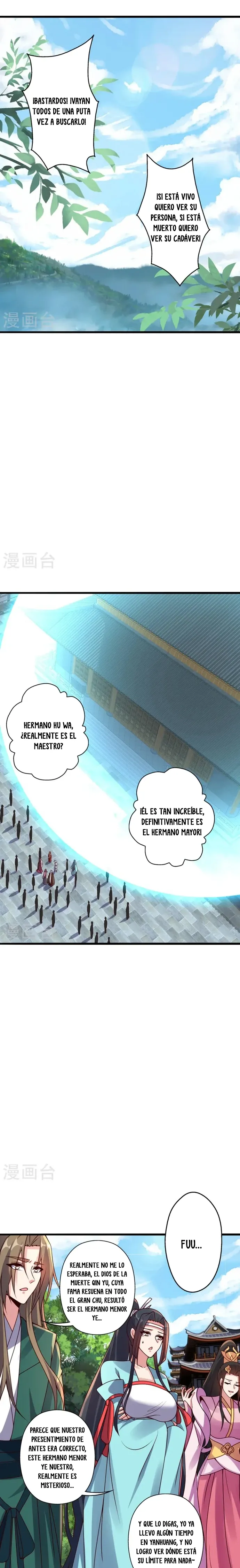 El Emperador Marcial Contra los Cielos Capitulo 421 página 21