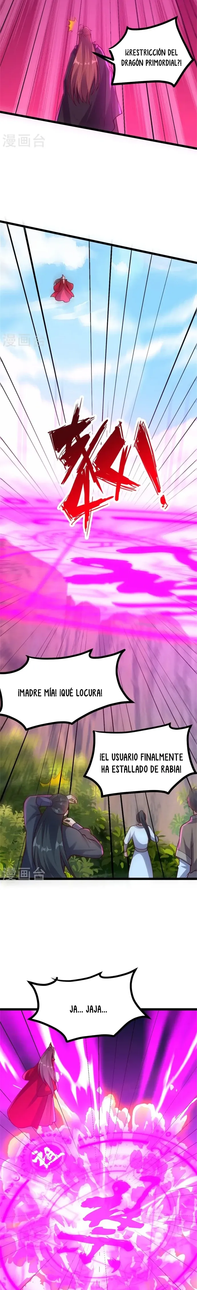 El Emperador Marcial Contra los Cielos Capitulo 421 página 7