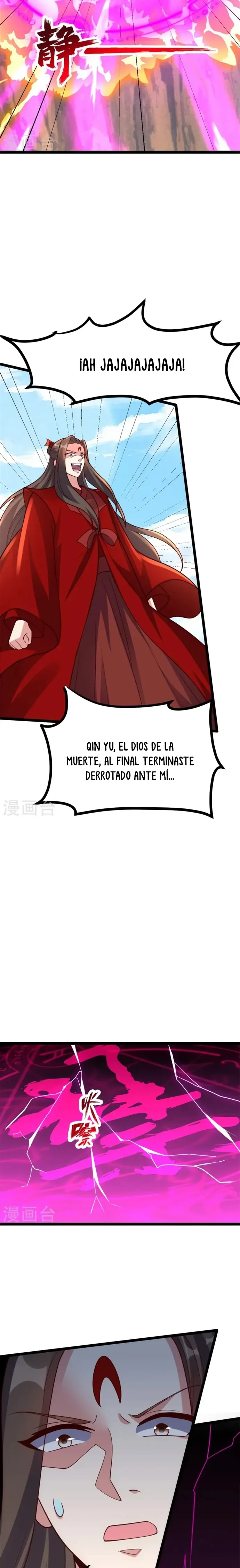 El Emperador Marcial Contra los Cielos Capitulo 421 página 8