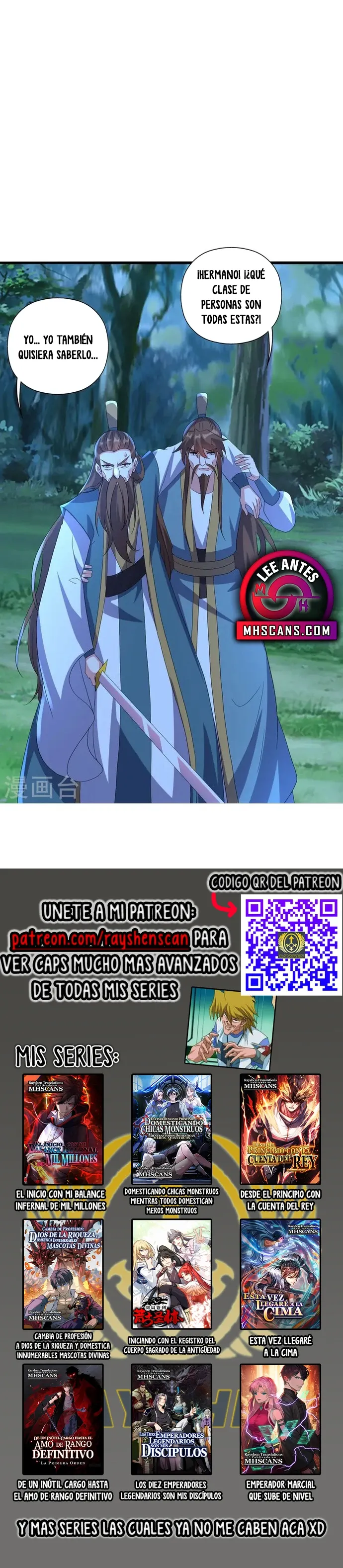 El Emperador Marcial Contra los Cielos Capitulo 424 página 28