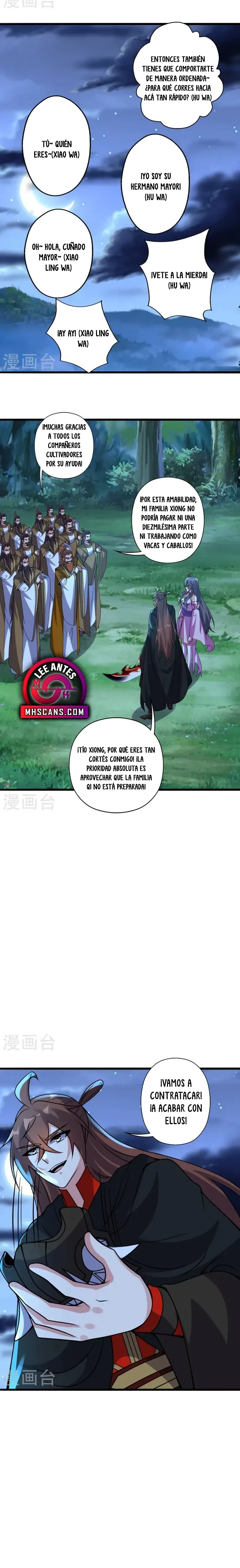 El Emperador Marcial Contra los Cielos Capitulo 425 página 12