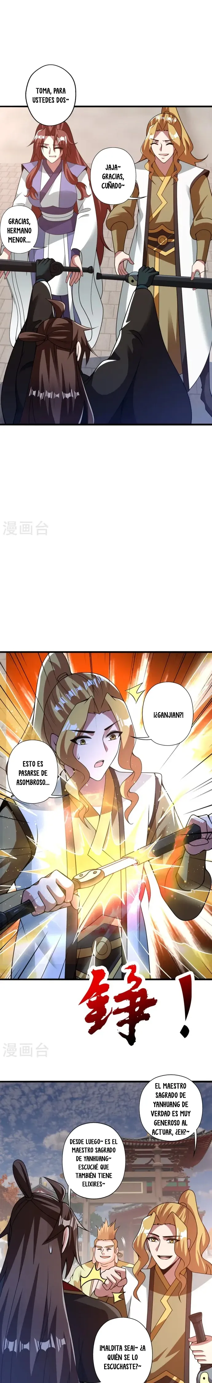 El Emperador Marcial Contra los Cielos Capitulo 427 página 4