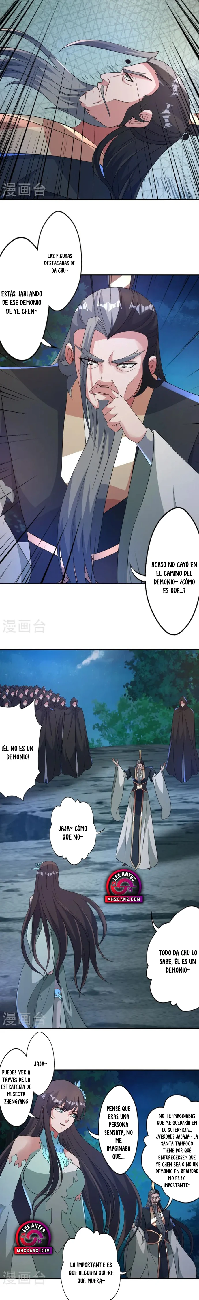 El Emperador Marcial Contra los Cielos Capitulo 428 página 18