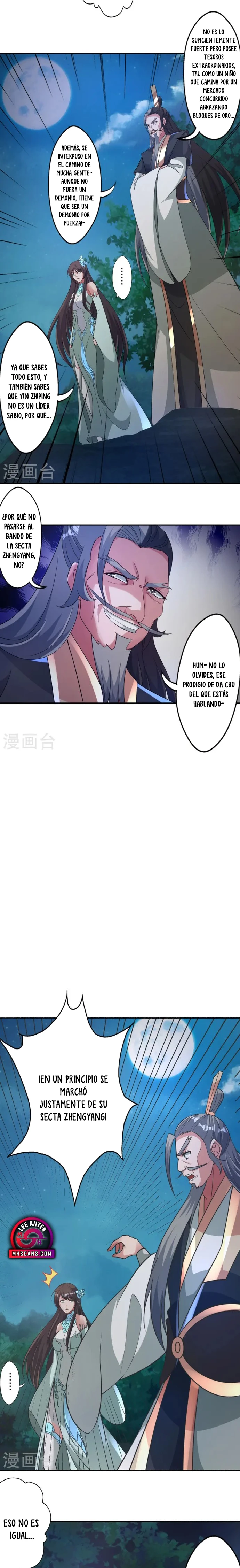El Emperador Marcial Contra los Cielos Capitulo 428 página 19