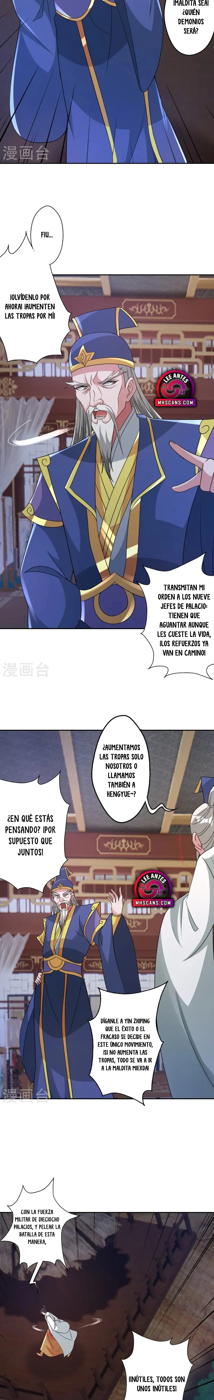 El Emperador Marcial Contra los Cielos Capitulo 431 página 18