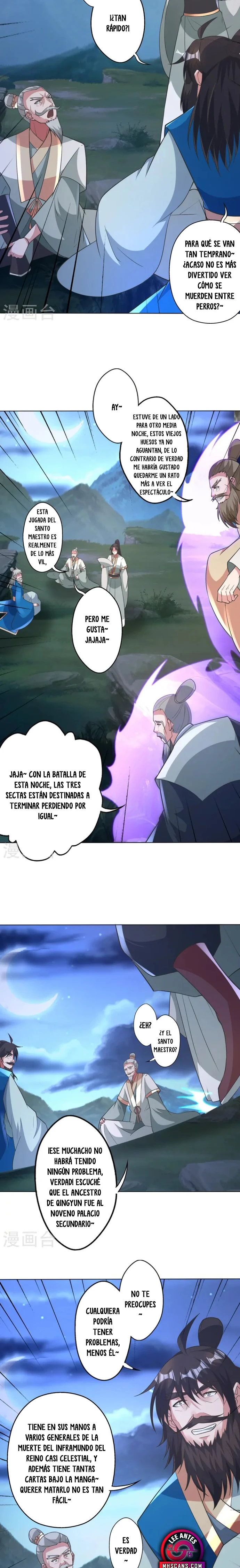 El Emperador Marcial Contra los Cielos Capitulo 431 página 22