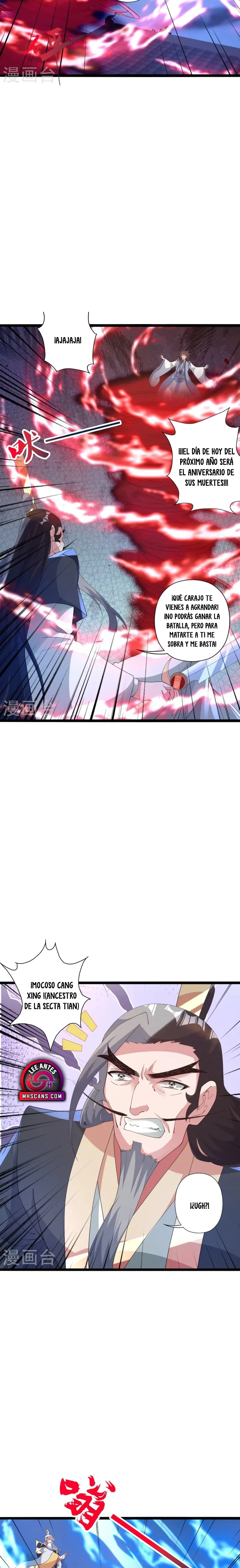 El Emperador Marcial Contra los Cielos Capitulo 431 página 8