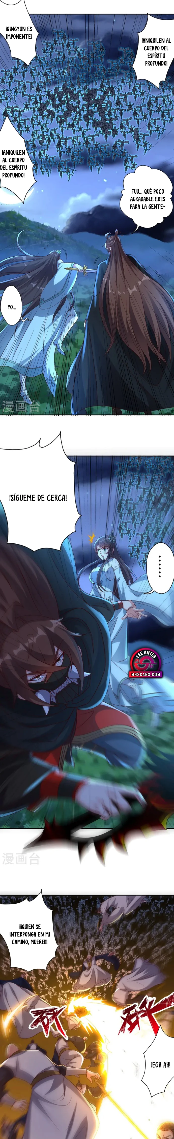 El Emperador Marcial Contra los Cielos Capitulo 433 página 3